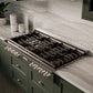 ZLINE 48 in. Paramount Gas Rangetop with 8 Burners and Porcelain Cooktop in Stainless Steel, Open Box-Good Condition