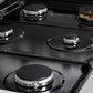 ZLINE 36 in. Paramount Gas Rangetop with 6 Burners and Porcelain Cooktop in Satin Stainless Steel, Open Box-Good Condition