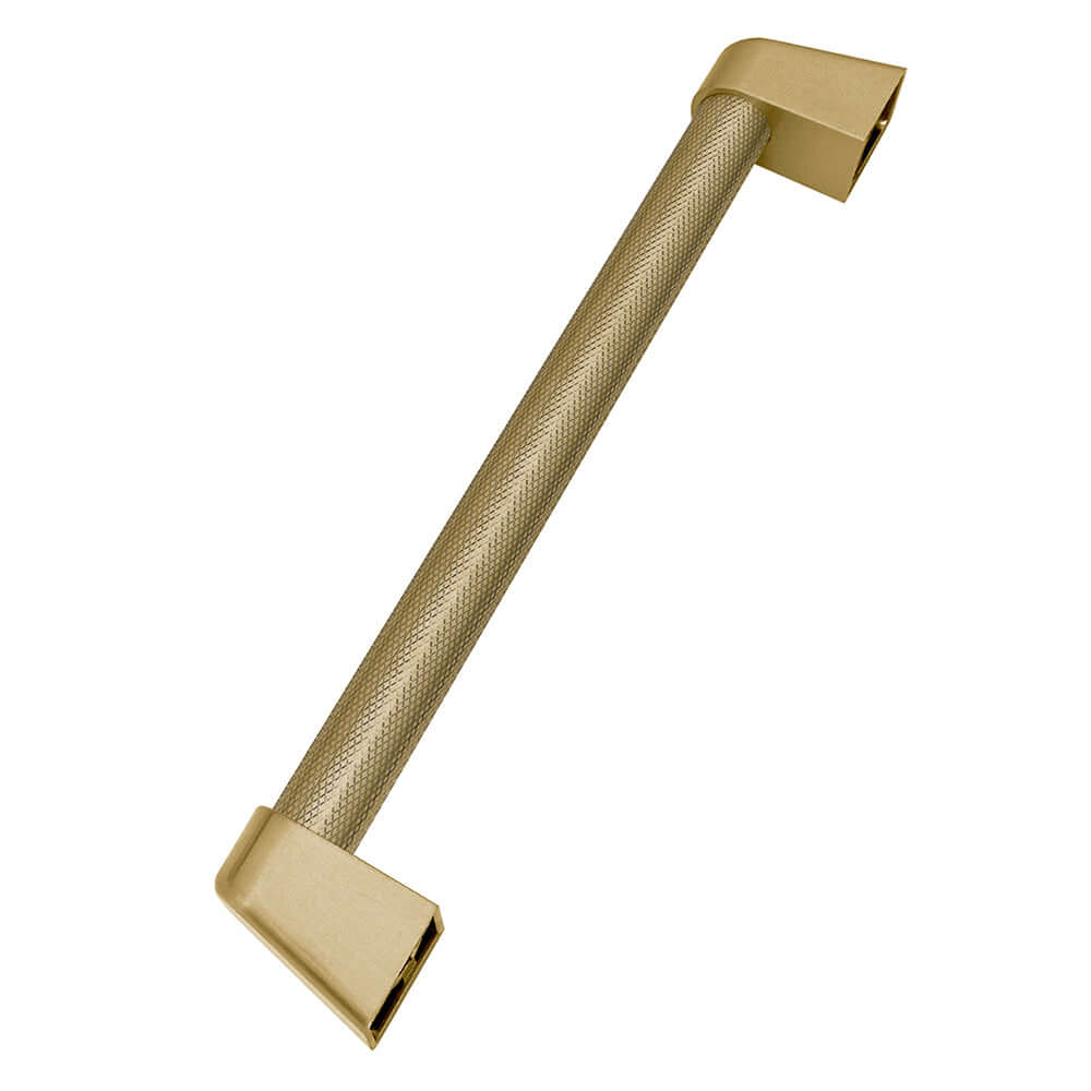 ZLINE Autograph Edition 18 in. Helix Handle (Set of 1) for Paramount and Select Ranges in Champagne Bronze (SGZ-054C-K-CB) main image.