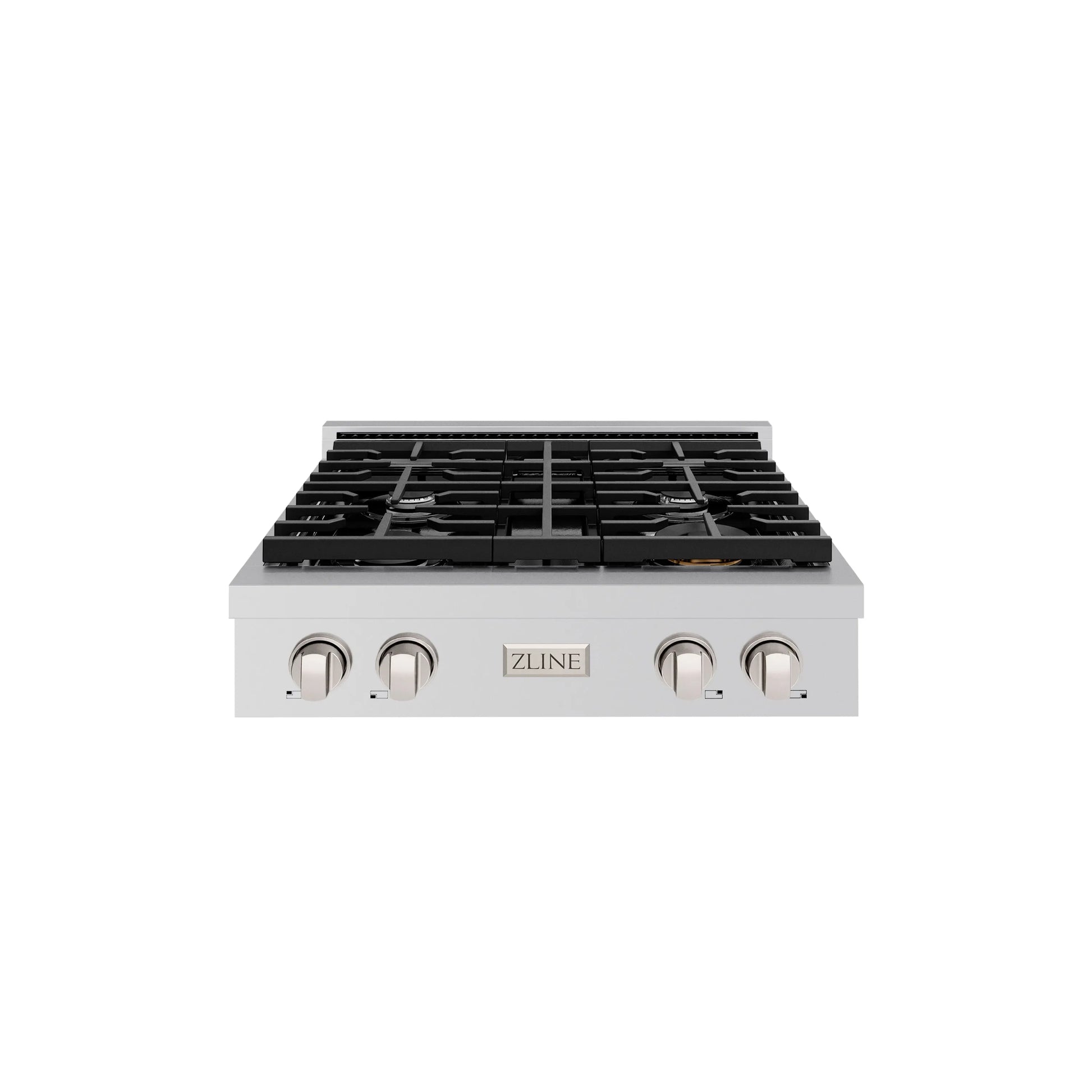 ZLINE 30 in. Paramount Gas Rangetop with 4 Burners and Porcelain Cooktop in Stainless Steel, Open Box-Great Condition