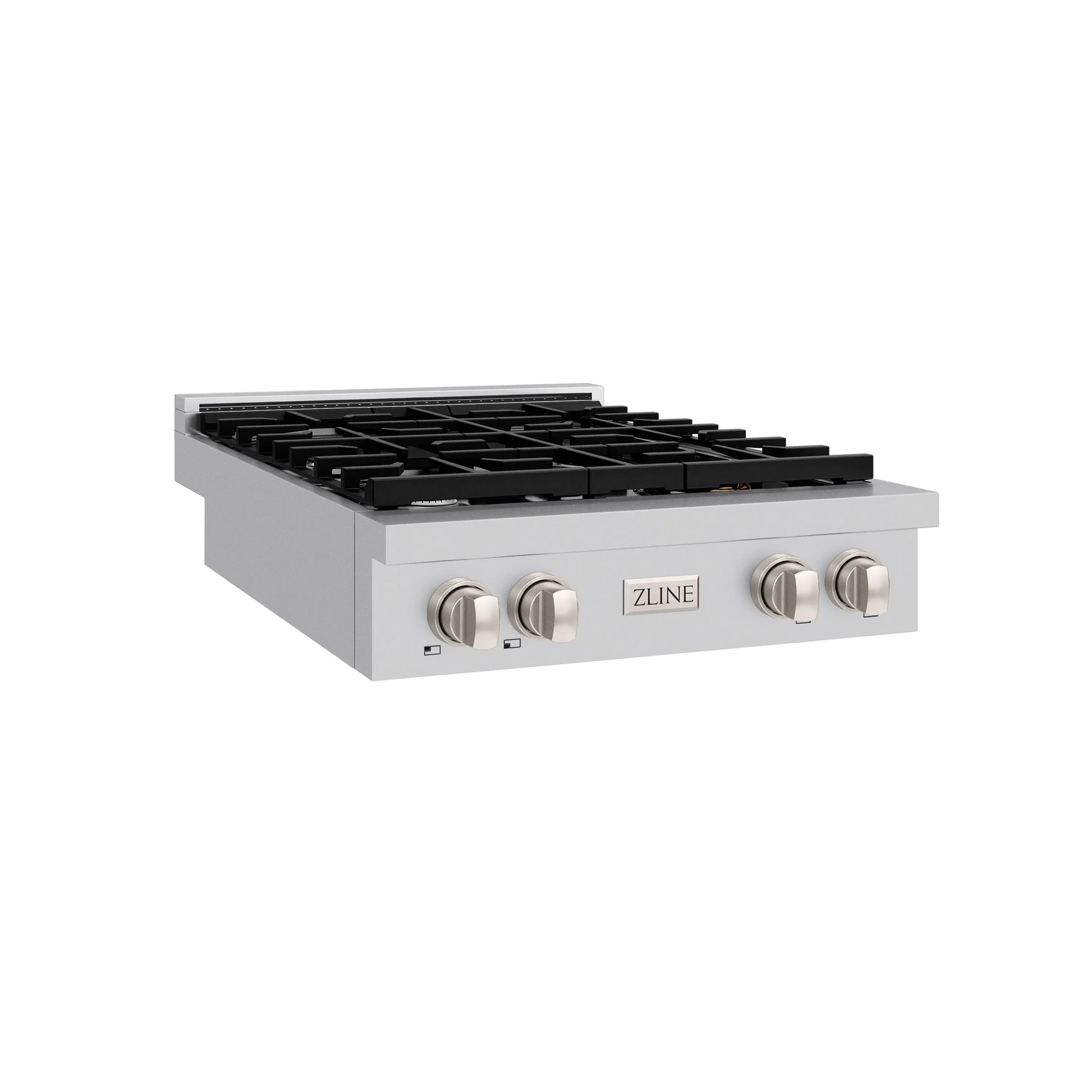 ZLINE 30 in. Paramount Gas Rangetop with 4 Burners and Porcelain Cooktop in Stainless Steel, Open Box-Great Condition main image.