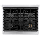 ZLINE 30 in. Paramount Gas Rangetop with 4 Burners and Porcelain Cooktop in Stainless Steel, Open Box-Great Condition