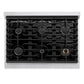 ZLINE 36 in. Paramount Gas Rangetop with 6 Burners and Porcelain Cooktop in Stainless Steel, Open Box-Great Condition