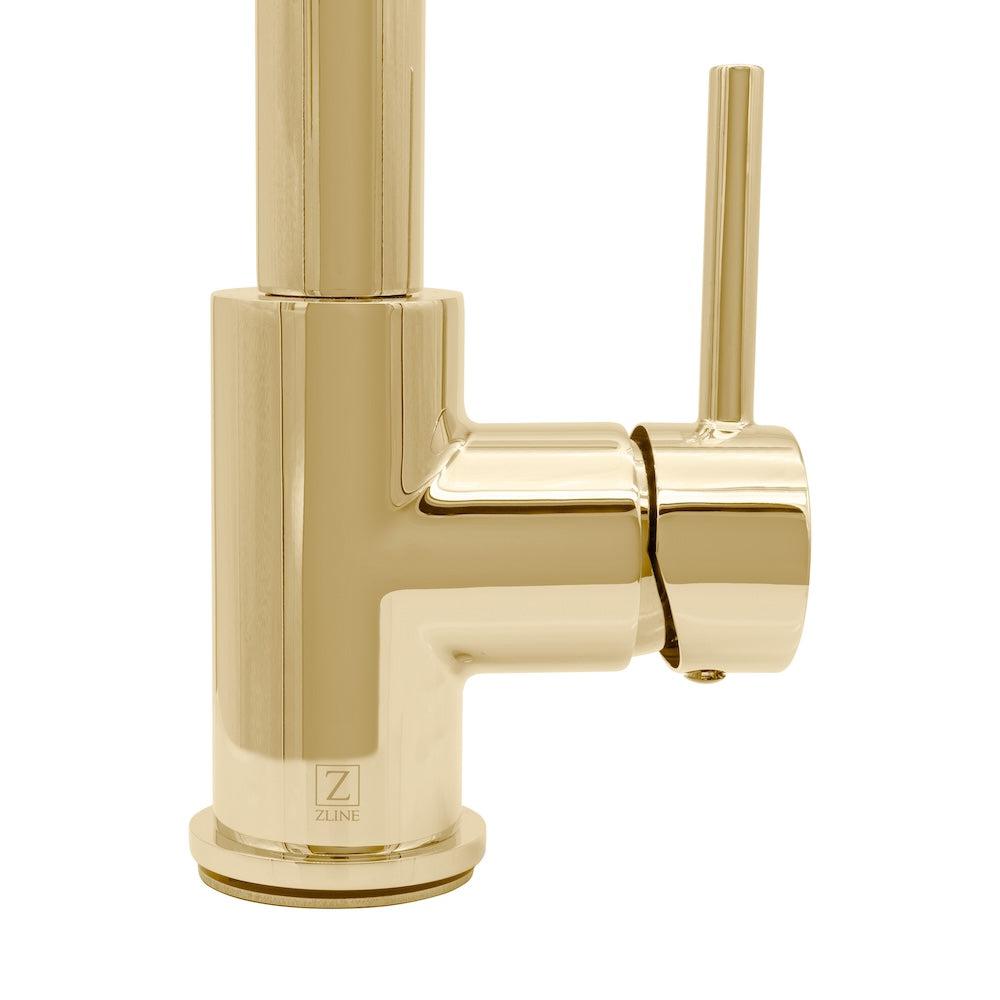 ZLINE Dante Kitchen Faucet (DNT-KF) Polished Gold