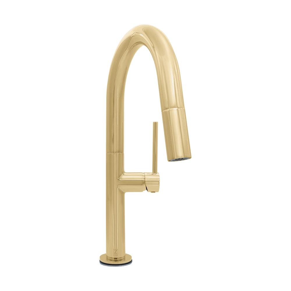 ZLINE Voltaire Kitchen Faucet (VLT-KF) Polished Gold