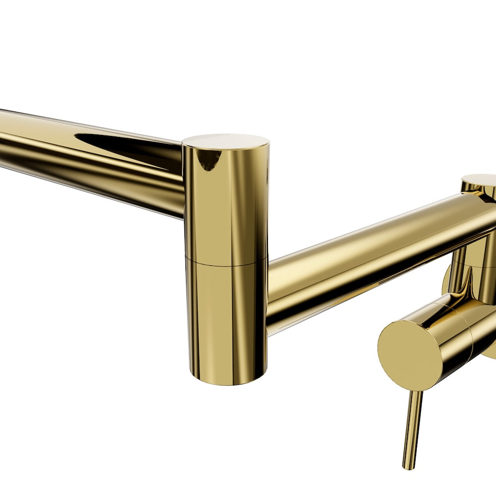 ZLINE Gemini Pot Filler (GEM-FPF) Polished Gold