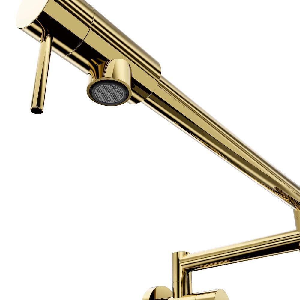 ZLINE Gemini Pot Filler (GEM-FPF) Polished Gold