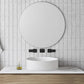 ZLINE Bliss Wall Mount Bath Faucet (BLS-BFW) Matte Black in modern bathroom