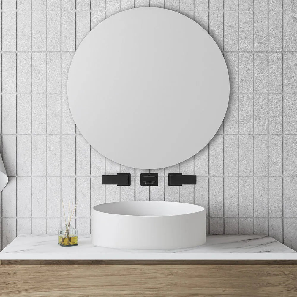 ZLINE Bliss Wall Mount Bath Faucet (BLS-BFW) Matte Black in modern bathroom
