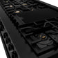ZLINE 60 in. 7.4 cu. ft. Legacy Dual Fuel Range with 9 Burner Gas Cooktop and 2 Electric Convection Ovens in Black Stainless Steel, Open Box-Good Condition
