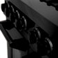 ZLINE 48 in. 6.0 cu. ft. Legacy Dual Fuel Range with Gas Cooktop and 2 Electric Ovens in Black Stainless Steel with 6 Brass Burners, Open Box-Good Condition