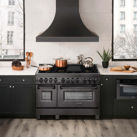 Black Stainless Steel Ranges