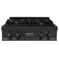 ZLINE 30 in. Porcelain Gas Rangetop in Black Stainless Steel with 4 Brass Burners (RTB-BR-30)