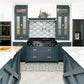 ZLINE 48 in. Legacy Gas Rangetop with 6 Brass Burners and Porcelain Cooktop in Black Stainless Steel, Open Box-Good Condition