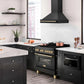 ZLINE Autograph Edition 36 in. Black Stainless Steel Range Hood with Handle (BS655Z-36) 