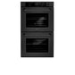 ZLINE 30 in. Professional True Convection Double Wall Oven with Air Fry and Self Clean in Black Stainless Steel, Open Box-Great Condition