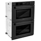 ZLINE 30 in. Professional True Convection Double Wall Oven with Air Fry and Self Clean in Black Stainless Steel, Open Box-Good Condition
