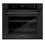 ZLINE 30 in. Professional True Convection Single Wall Oven with Air Fry and Self Clean in Black Stainless Steel, Open Box-Good Condition