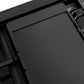 ZLINE 48 in. Paramount Gas Rangetop with 8 Burner DuoPro™ Cooktop in Black Stainless Steel (PSRTB-48) reversible griddle flat side.