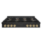 ZLINE Autograph Edition 48 in. Paramount Gas Rangetop with 8 Burner DuoPro™ Cooktop in Black Stainless Steel and Champagne Bronze Accents, Open Box-Great Condition