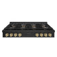 ZLINE Autograph Edition 48 in. Paramount Gas Rangetop with 8 Burner DuoPro™ Cooktop in Black Stainless Steel and Champagne Bronze Accents, Open Box-Good Condition