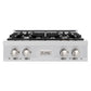 ZLINE 30 in. Classic Gas Rangetop with 4 Burners and Porcelain Cooktop in Stainless Steel (RT30)