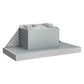 ZLINE 40 in. DuraMount™ Wall Mount Range Hood Insert in Stainless Steel (683-40)
