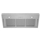 ZLINE 40 in. DuraMount™ Wall Mount Range Hood Insert in Stainless Steel (683-40)