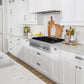 ZLINE 36 in. Legacy Gas Rangetop with 6 Burners and Porcelain Cooktop in Stainless Steel, Open Box-Good Condition