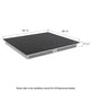 ZLINE 24 in. Induction Cooktop with Anti-Scratch Glass and 3 Elements (FCIND-24) with dimensions labeled.