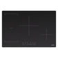 ZLINE 30 in. Induction Cooktop with Anti-Scratch Glass and 4 Elements (FCIND-30) top-down, above cooking surface.
