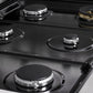 ZLINE 36 in. 5.2 cu. ft. Marino Dual Fuel Range with 6 Burner Gas Cooktop and Electric Convection Oven in Satin Stainless Steel (MDRS-36)