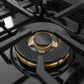 ZLINE 30 in. 4.2 cu. ft. Marino Dual Fuel Range with 4 Burner DuoPro™ Cooktop and Electric Convection Oven in Satin Stainless Steel (PMDRS-30)