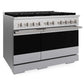 ZLINE 48 in. 6.7 cu. ft. Marino Gas Range with 8 Burner DuoPro™ Cooktop and Dual Ovens in Satin Stainless Steel (PMGRS-48)