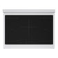 ZLINE Autograph Edition 36 in. 5.2 cu. ft. Marino Induction Range with 5 Element Cooktop and Electric Convection Oven in Stainless Steel with Champagne Bronze Accents (MINRZ-36-CB)