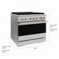 ZLINE 36 in. 5.2 cu. ft. Marino Dual Fuel Range with 6 Burner DuoPro™ Cooktop and Electric Convection Oven in Stainless Steel (PMDR36)