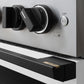 ZLINE Autograph Edition 48 in. 6.7 cu. ft. Marino Double Oven Gas Range with 8 Burner Cooktop in Stainless Steel with White Matte Doors and Matte Black Accents (MGRZ-WM-48-MB)