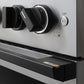 ZLINE Autograph Edition 36 in. 5.2 cu. ft. Marino Gas Range with 6 Burner DuoPro™ Cooktop and Convection Gas Oven in Stainless Steel and Matte Black Accents (PMGRZ-36-MB)