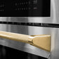 ZLINE Autograph Edition 30 in. Microwave Helix Handle (Set of 1) in Champagne Bronze (MWHZ-30-K-CB)
