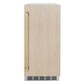 ZLINE Autograph Edition 15 in. Touchstone Nugget Ice Maker with Drain Pump and Panel-Ready Door with Champagne Bronze Handle (INGDPZ-15-CB)