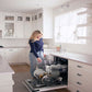 ZLINE 24 in. Tallac Series 3rd Rack Tall Tub Dishwasher in Custom Panel Ready with Stainless Steel Tub, 51dBa (DWV-24)