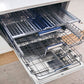 ZLINE 24 in. Tallac Series 3rd Rack Tall Tub Dishwasher in Custom Panel Ready with Stainless Steel Tub, 51dBa (DWV-24)