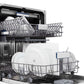 ZLINE 24 in. Tallac Series 3rd Rack Tall Tub Dishwasher with Stainless Steel Tub, 51dBa, Open Box-Good Condition