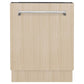 ZLINE 24 in. Tallac Series 3rd Rack Tall Tub Dishwasher with Stainless Steel Tub, 51dBa, Open Box-Good Condition