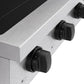 ZLINE Autograph Edition 48 in. Paramount Induction Rangetop with 7 Element Cooktop in Satin Stainless Steel and Matte Black Accents (SINRTSZ-48-MB)