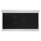 ZLINE Autograph Edition 48 in. Paramount Induction Rangetop with 7 Element Cooktop in Satin Stainless Steel and Matte Black Accents (SINRTSZ-48-MB)