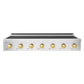 ZLINE Autograph Edition 48 in. Paramount Induction Rangetop with 7 Element Cooktop in Stainless Steel and Polished Gold Accents (SINRTZ-48-G)