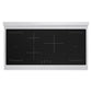 ZLINE 48 in. 6.7 cu. ft. Paramount Induction Range with 7 Element Cooktop and Dual Ovens in Satin Stainless Steel (SINRS-48)