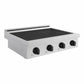 ZLINE Autograph Edition 30 in. Paramount Induction Rangetop with 4 Element Cooktop in Satin Stainless Steel and Matte Black Accents (SINRTSZ-30-MB)