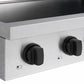 ZLINE Autograph Edition 36 in. Paramount Induction Rangetop with 5 Element Cooktop in Satin Stainless Steel and Matte Black Accents (SINRTSZ-36-MB)